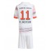 Bayern Munich Nicolas Jackson #11 Bortedraktsett Barn 2025-26 Kortermet (+ Korte bukser)